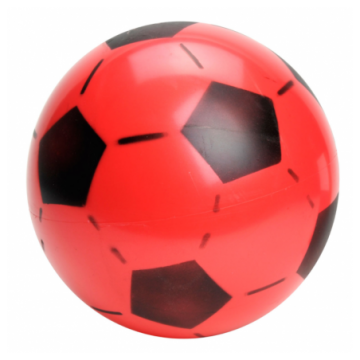 Plastik Fodbold Til Børn Ø 20 cm Rød