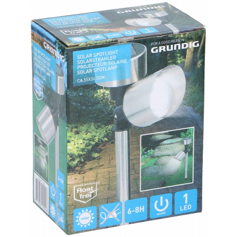 Grundig LED Solcellelampe 36,5 cm