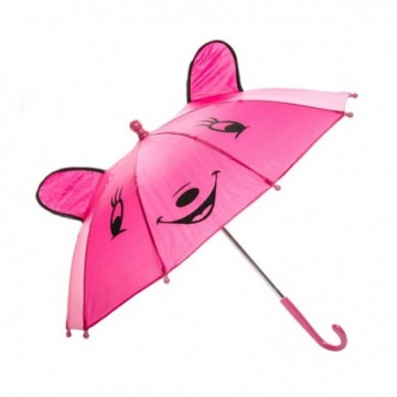 Paraply Med Glad Ansigt Ø 50 cm Pink