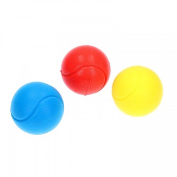 3 Stk. Soft Ball i forskellige Farver Ø 7 cm