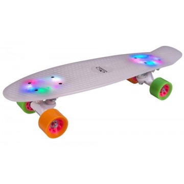 Hudora Skateboard Med Lys 57 cm