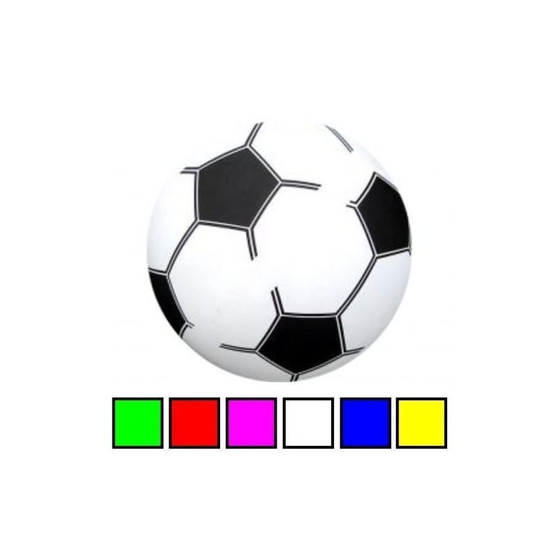 Blå - PVC Plast Fodbold Til Børn Ø 20 cm