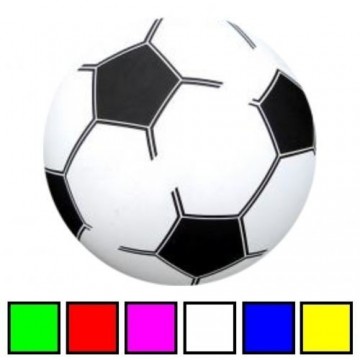Lilla/Pink - PVC Plast Fodbold Til Børn Ø 20 cm
