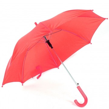 Paraply Til Børn Ø 75 cm Flere Farver : Farve - Rød
