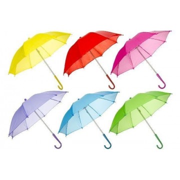 Paraply Til Børn Ø 50 cm Flere Farver : Farve - Gul