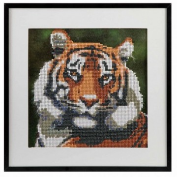 Diamant Painting, Tiger 30x30 cm