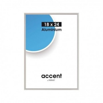 50x70 cm (B2) Nielsen Fotoramme Accent i Aluminium - Mat Sølv