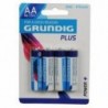 4 stk. AA PHILIPS Grundig Batterier R6