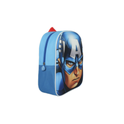 Marvel Avengers Captain America Rygsæk 3D Til Børn 32x26x9 cm