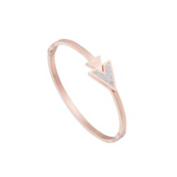 Rustfri Stål Armbånd i Rose Gold