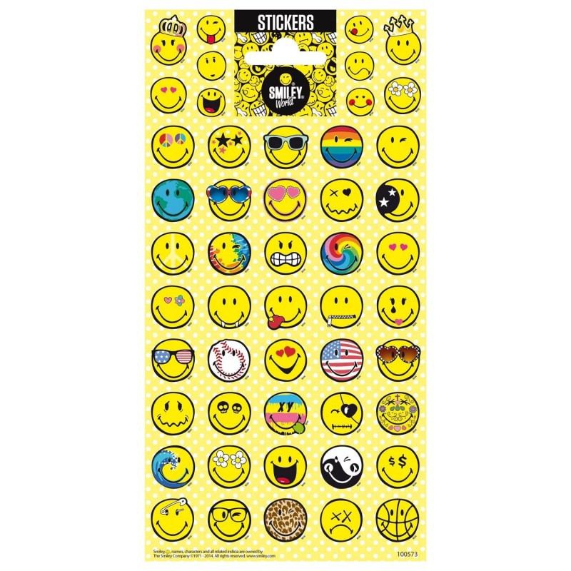 Stickers Klistermærker Med Smileys