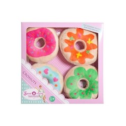 Søde Plys Donuts 4-PACK