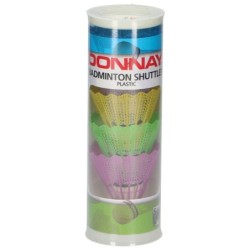 5 Stk. Donnay Fjerbolde Til Badminton