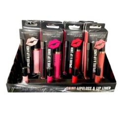 Magic Studio Shiny Lipgloss & Lip Liner