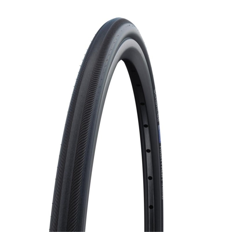 24x1,00 Schwalbe Rightrun Dæk Til Kørestol Sort (25-540)