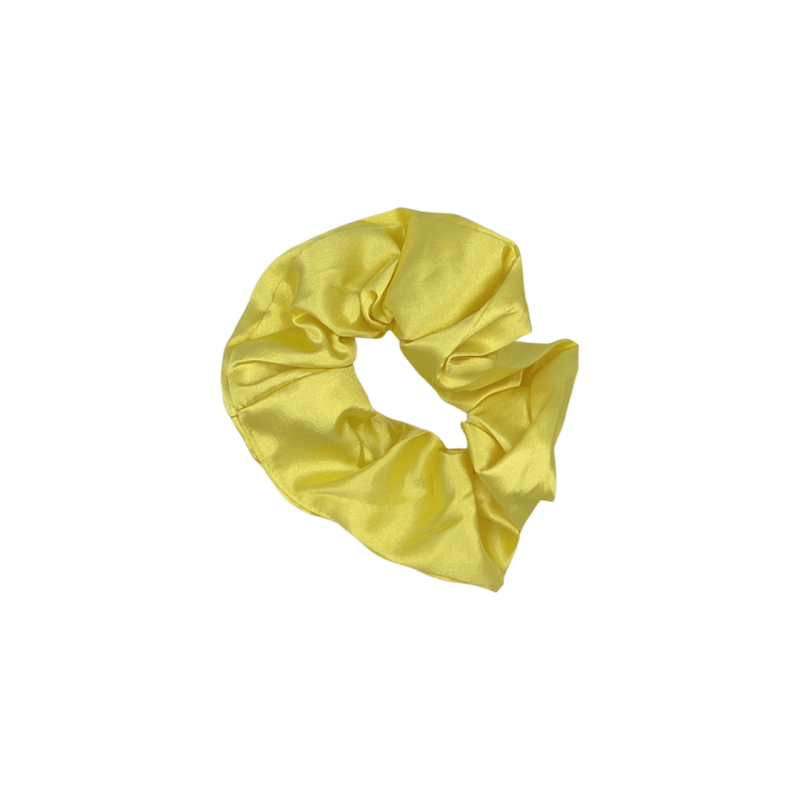 Scrunchie Perle Gul - Hårelastik