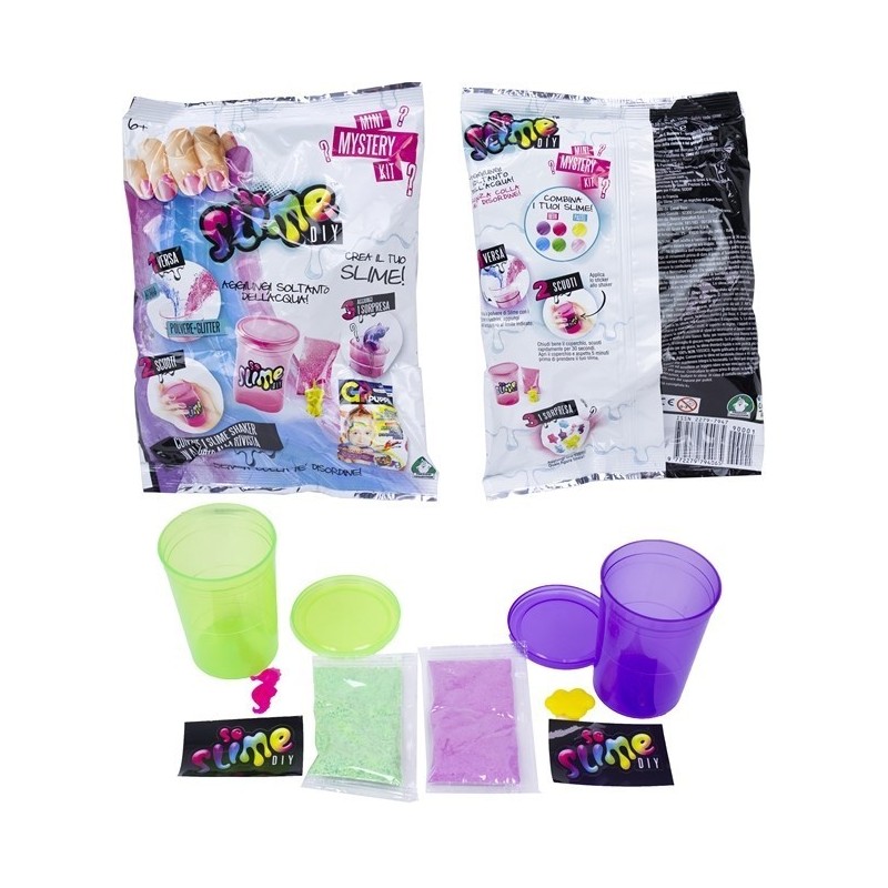 Mini Mysterie Slime Kit 15x21 cm